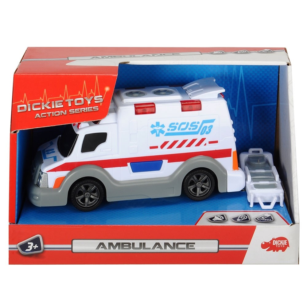 Masina ambulanta Dickie Toys Ambulance SOS 03 image 3