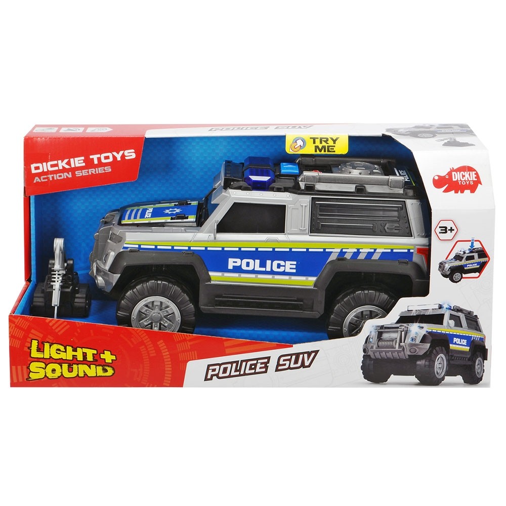 Masina de politie Dickie Toys Police SUV cu accesorii image 5