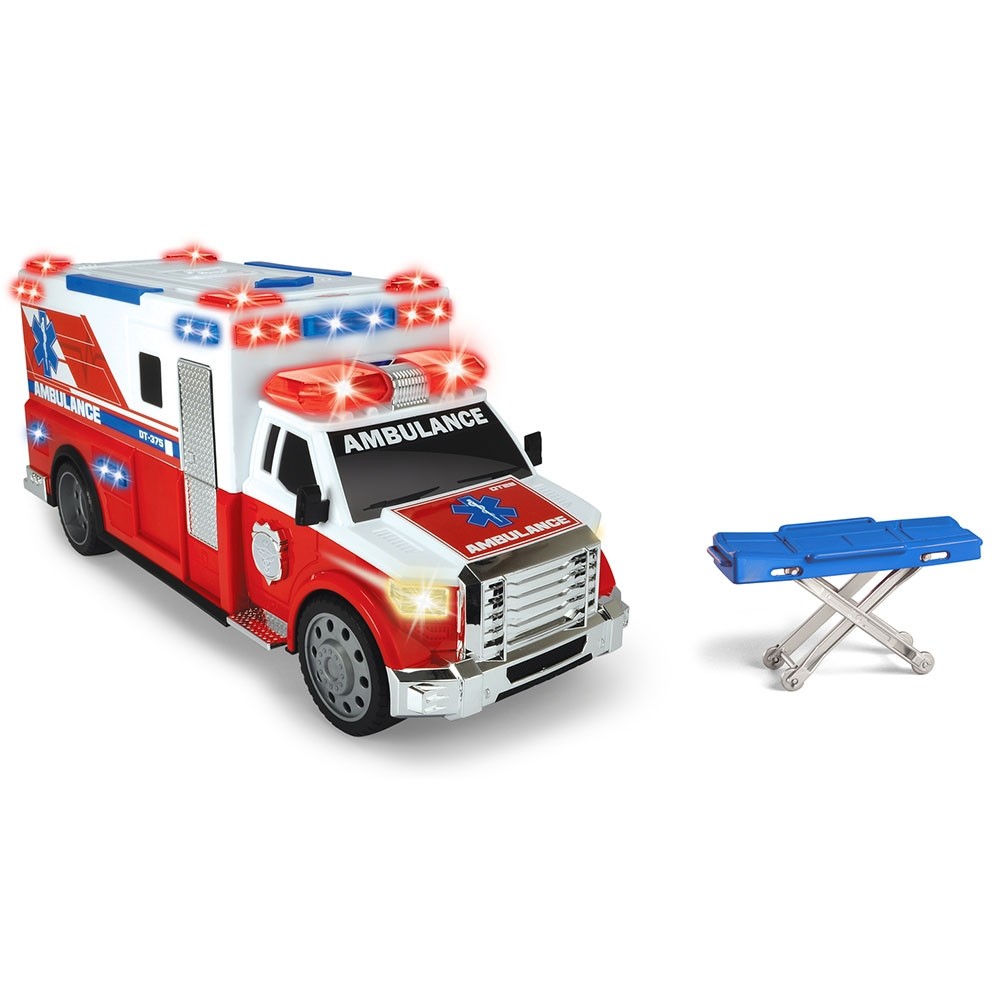 Masina ambulanta Dickie Toys Ambulance DT-375 cu accesorii image 1