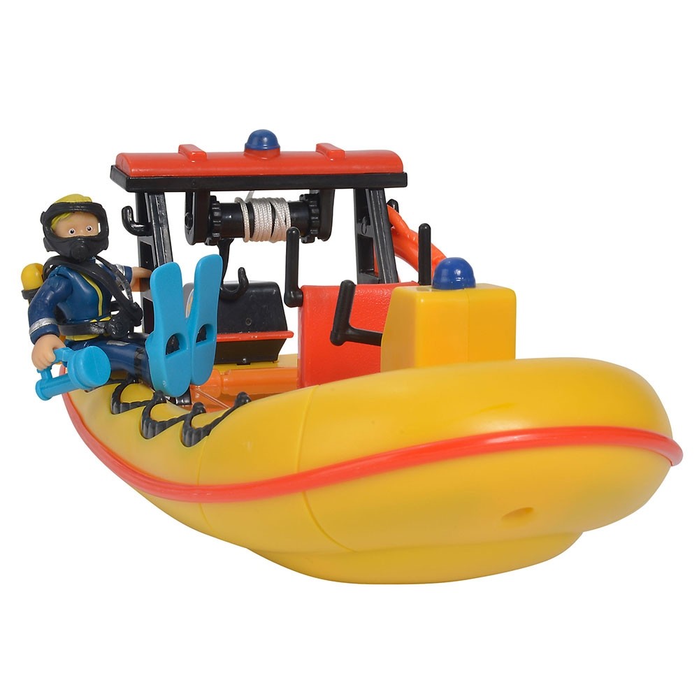 Barca Simba Fireman Sam Neptune cu figurina si accesorii image 3