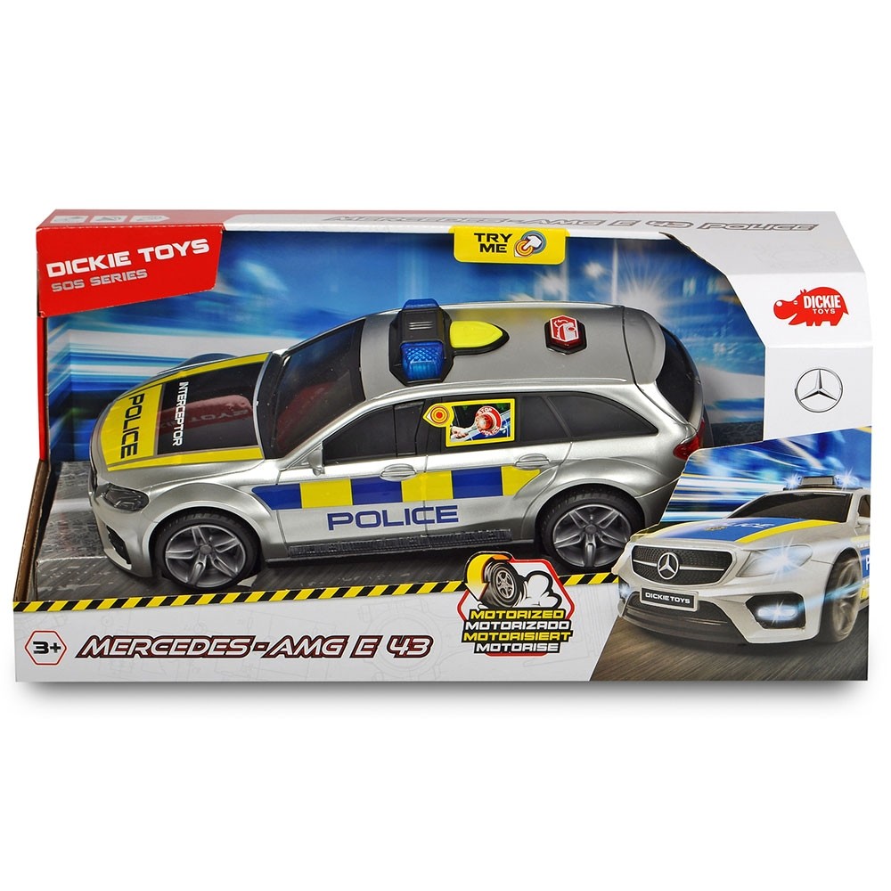 Masina de politie Dickie Toys Mercedes AMG E43 image 1