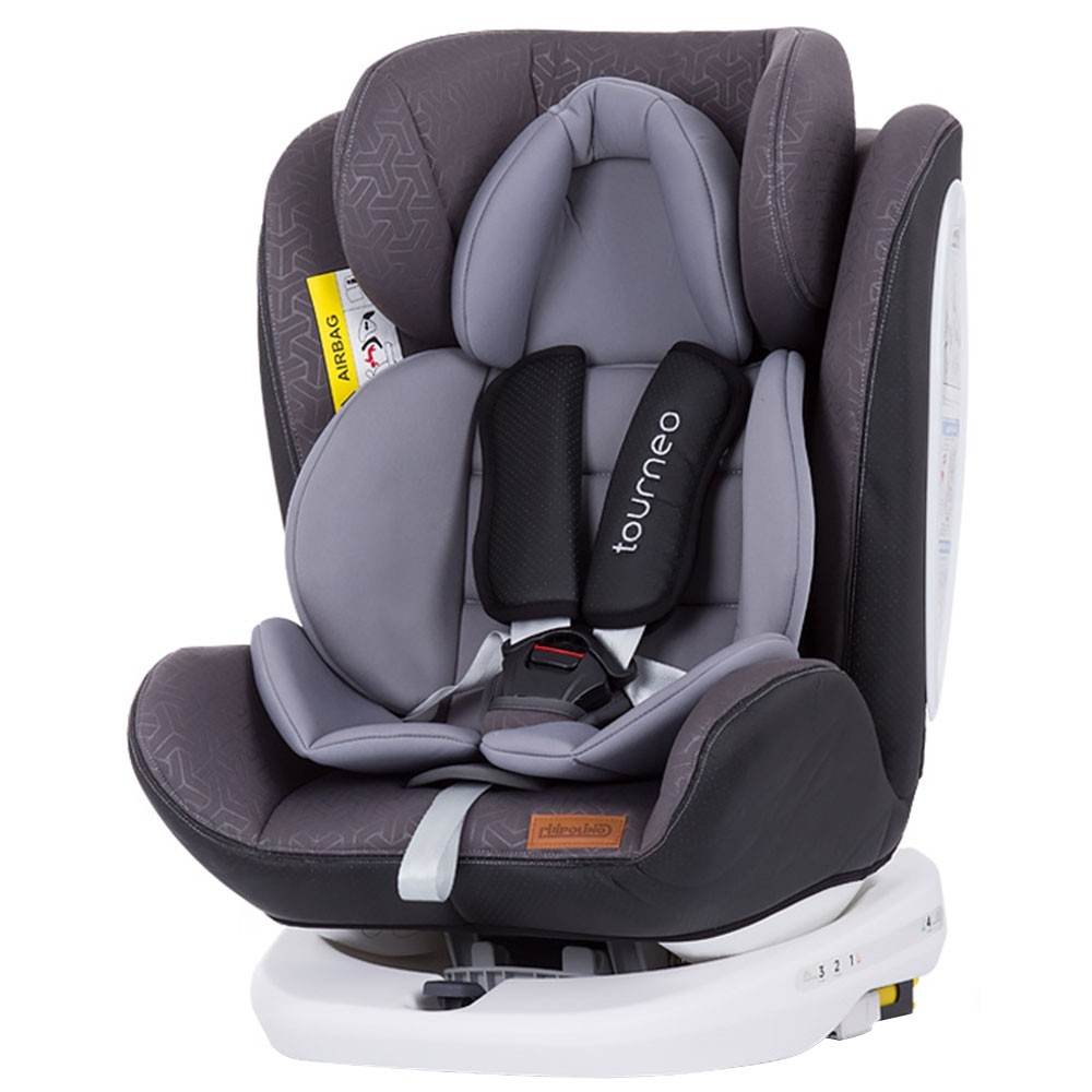 Scaun auto Chipolino Tourneo 0-36 kg graphite cu sistem Isofix