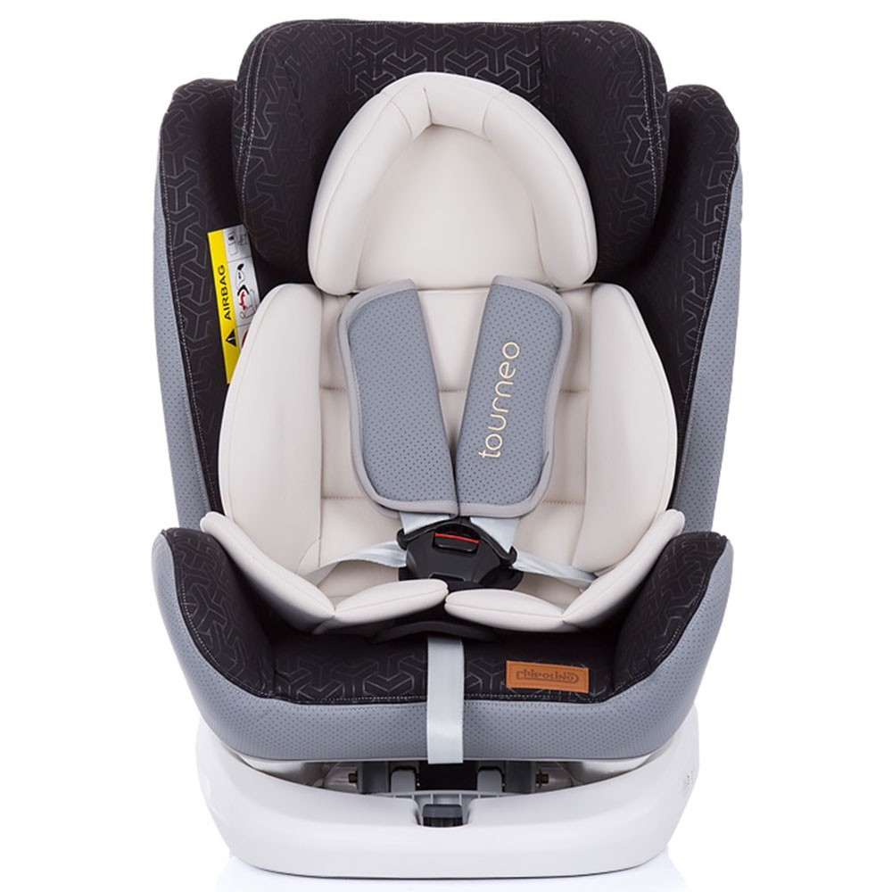 Scaun auto Chipolino Tourneo 0-36 kg creme cu sistem Isofix image 1