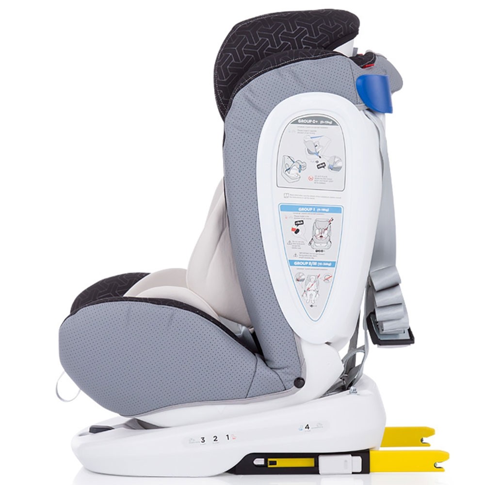 Scaun auto Chipolino Tourneo 0-36 kg creme cu sistem Isofix image 6