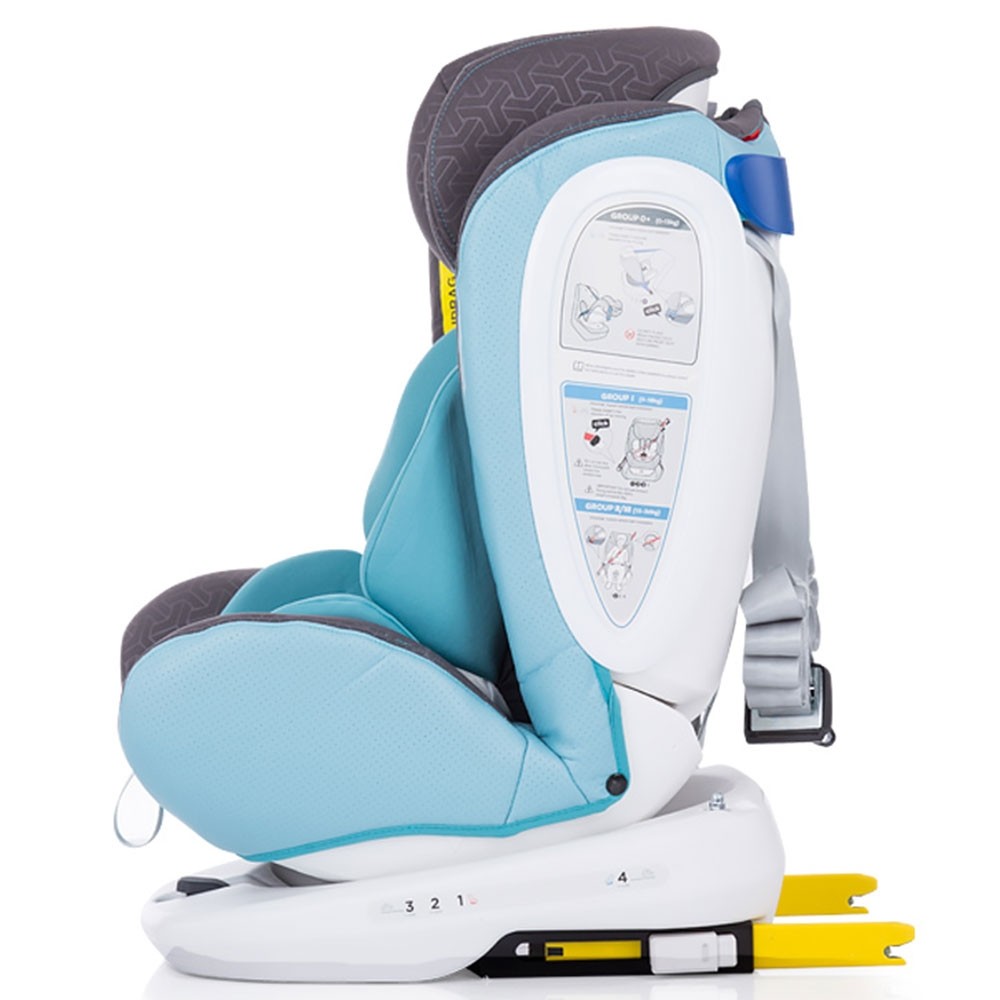 Scaun auto Chipolino Tourneo 0-36 kg baby blue cu sistem Isofix image 6