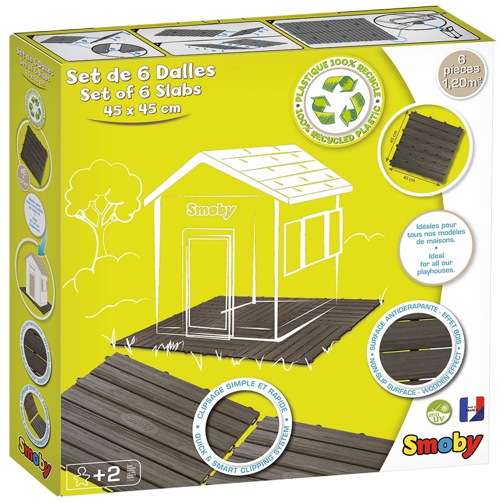 Set Smoby Podea casuta 45x45 cm 6 buc image 5