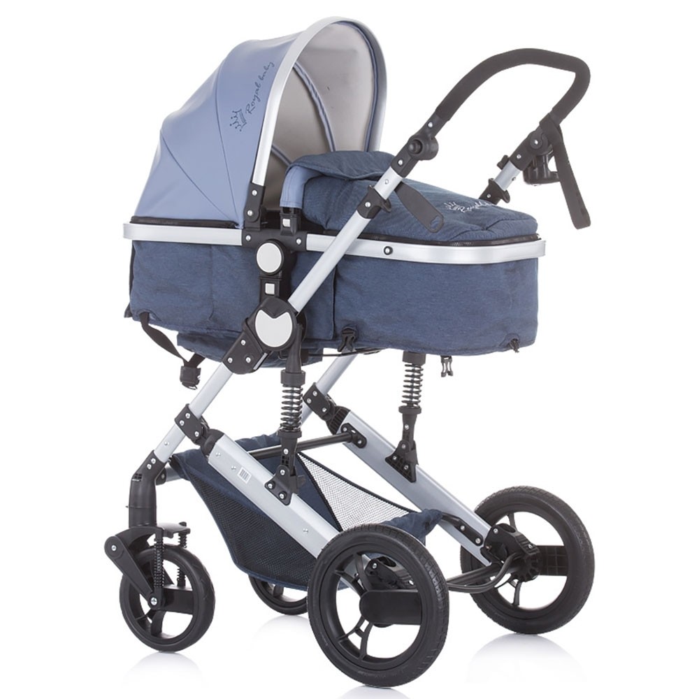 Carucior Chipolino Terra blue linen image 1