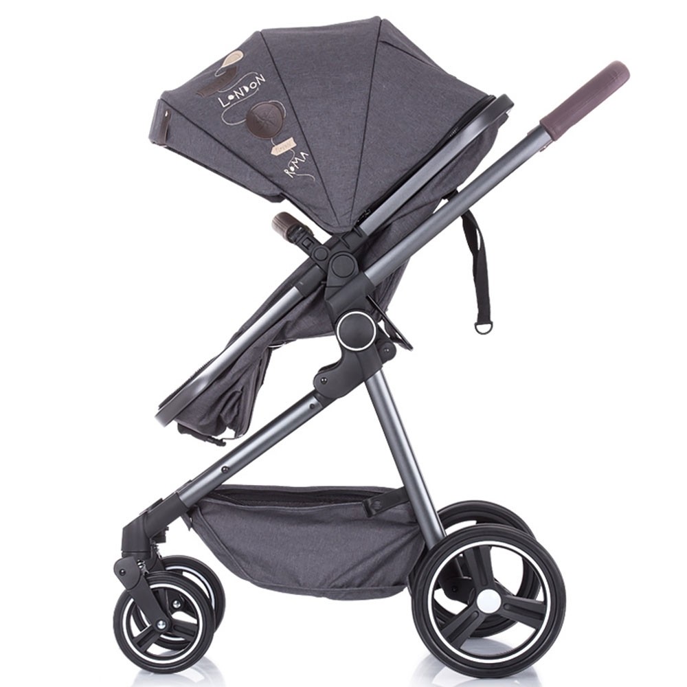 Carucior Chipolino Noah 2 in 1 grey denim image 7