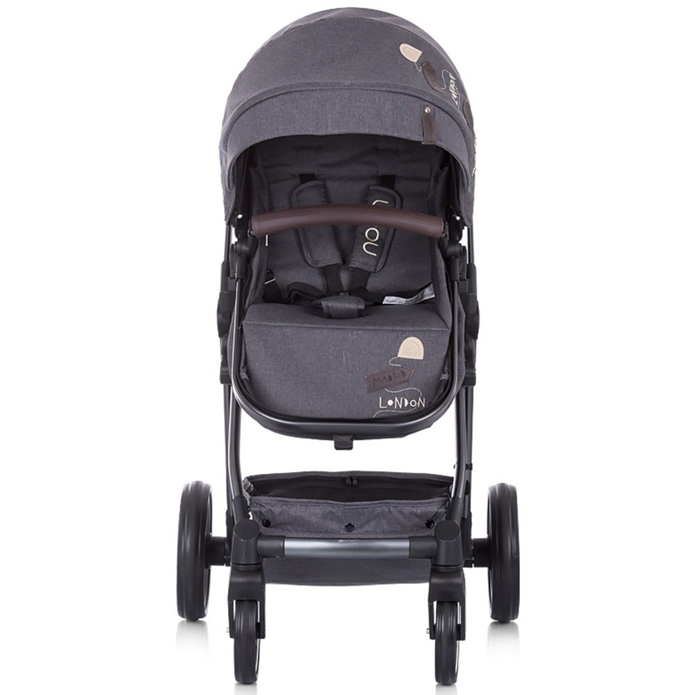 Carucior Chipolino Noah 2 in 1 grey denim image 8