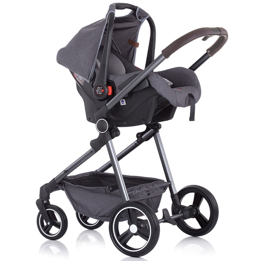 Carucior Chipolino Noah 2 in 1 grey denim image 11