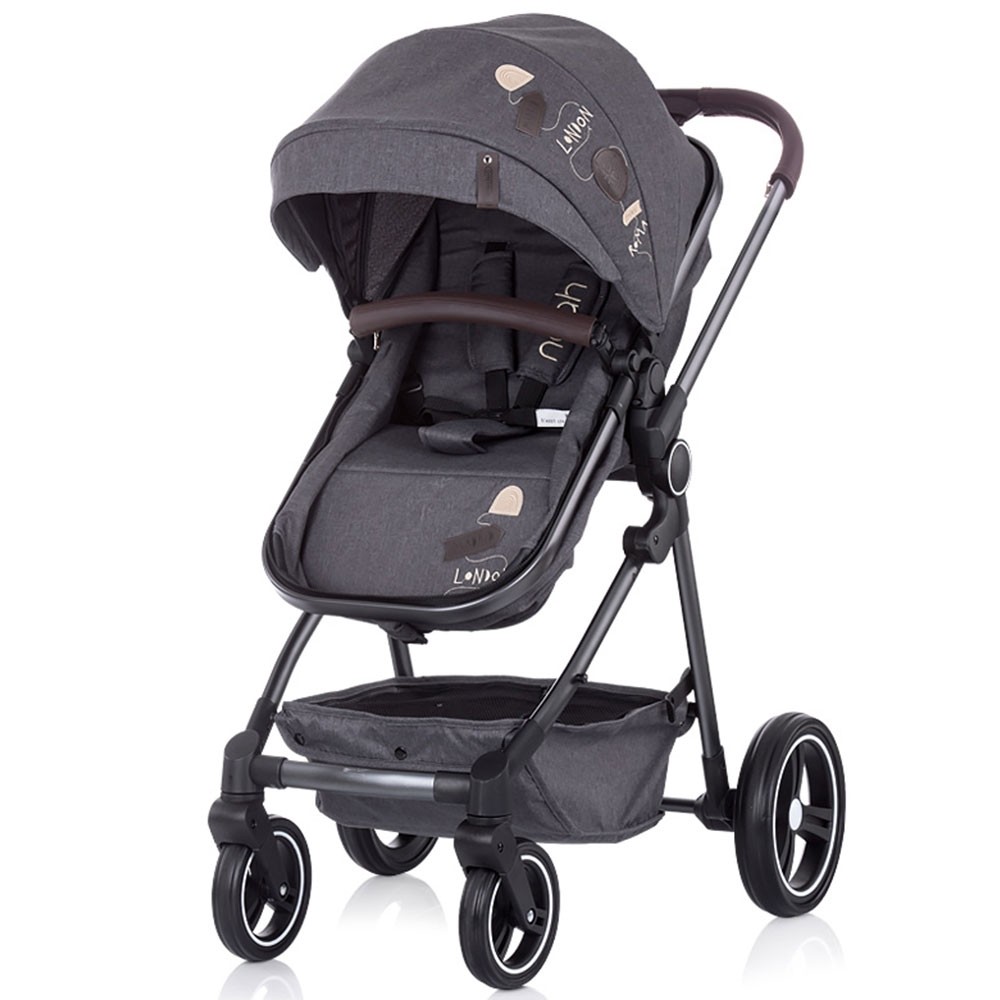 Carucior Chipolino Noah 2 in 1 grey denim image 14