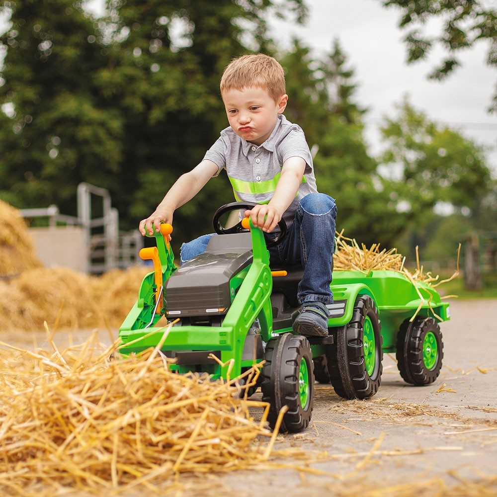 Tractor cu pedale si remorca Big Jim Loader image 4