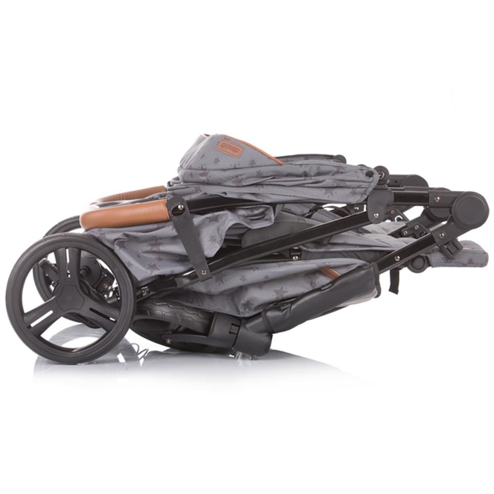 Carucior gemeni Chipolino Passo Doble graphite image 2