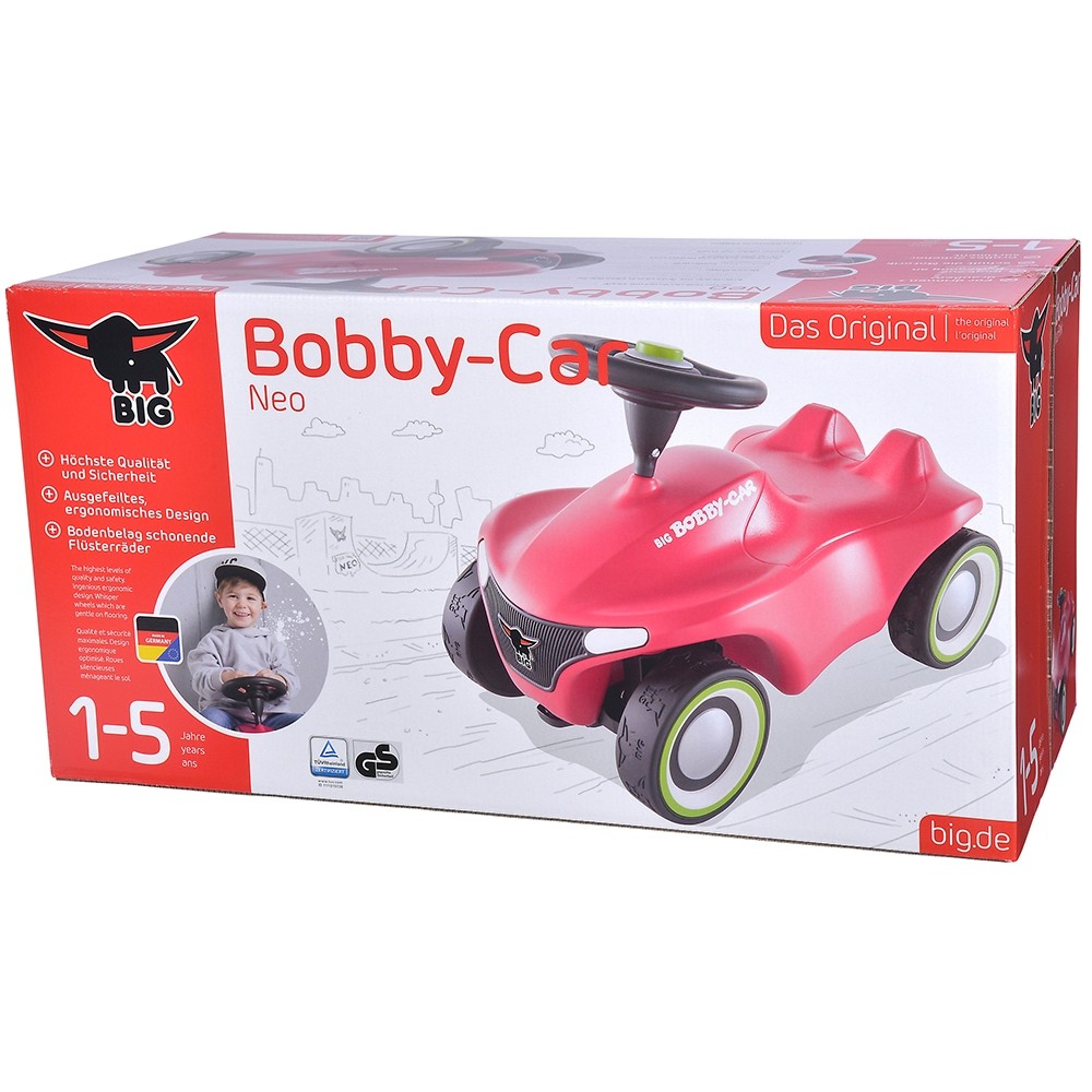 Masinuta de impins Big Bobby Car Neo pink image 1