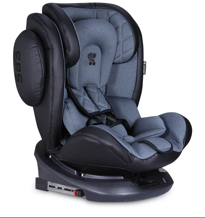 Scaun auto, Aviator SPS, Isofix, 0-36 Kg, rotativ 360 grade, Black & Dark Grey