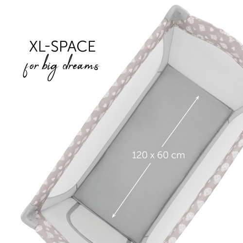 Pat Pliabil Hauck Sleep'n Play Center Teddy Grey image 1