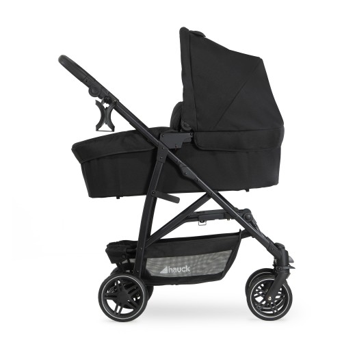 Cărucior 3in1 Hauck Rapid 4R Plus Trioset Black cu UPF 50+ image 1