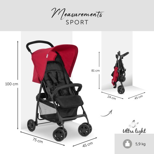Cărucior Hauck Sport Red image 1