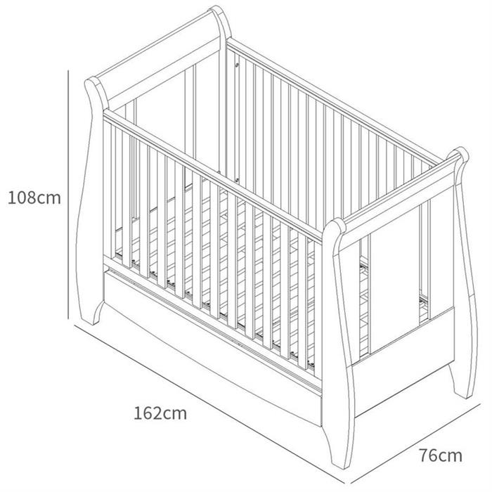 Tutti Bambini - Patut Evolutiv 3 in 1 Lucas Alb image 5