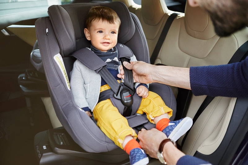Nuna - Scaun auto REBL PLUS 360° i-Size Berry, nastere - 105 cm image 1