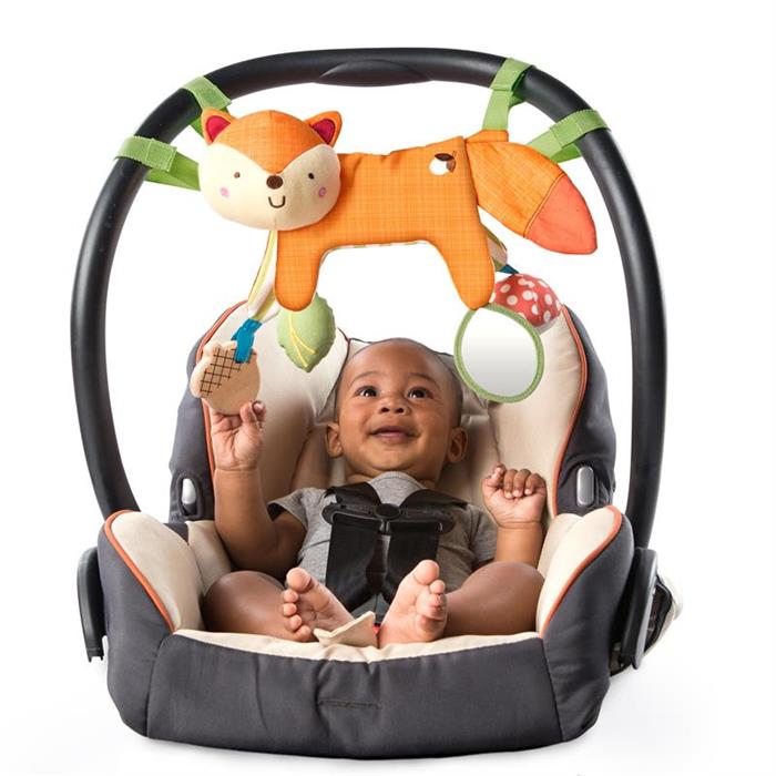 Bright Starts - Jucarie multifunctionala 2 in 1 Foxy Forest Toy Bar image 1