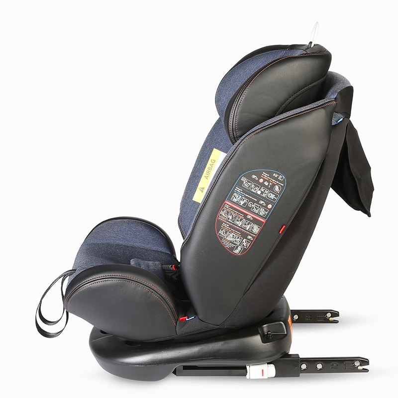 Scaun auto rotativ cu Isofix grupa 0-36 kg Coccolle Nova Jeans image 1