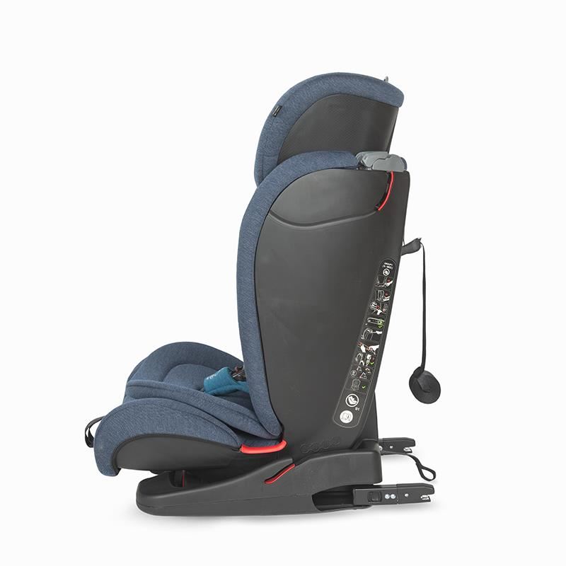 Scaun auto cu Isofix grupa 9-36 kg Coccolle Elara Navy Blue image 2