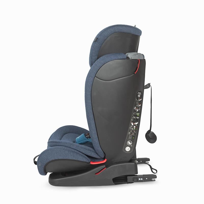 Scaun auto cu Isofix grupa 9-36 kg Coccolle Elara Navy Blue image 3