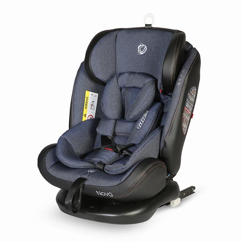 Scaun auto rotativ cu Isofix grupa 0-36 kg Coccolle Nova Jeans image 5