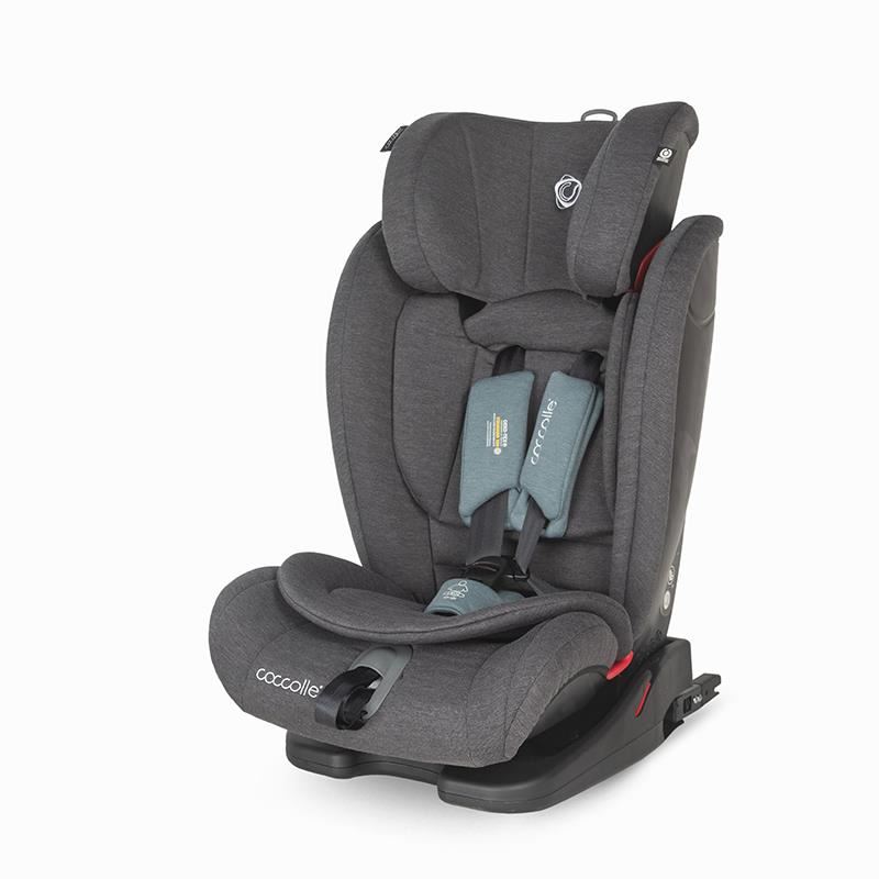 Scaun auto cu Isofix grupa 9-36 kg Coccolle Elara Raven Gray