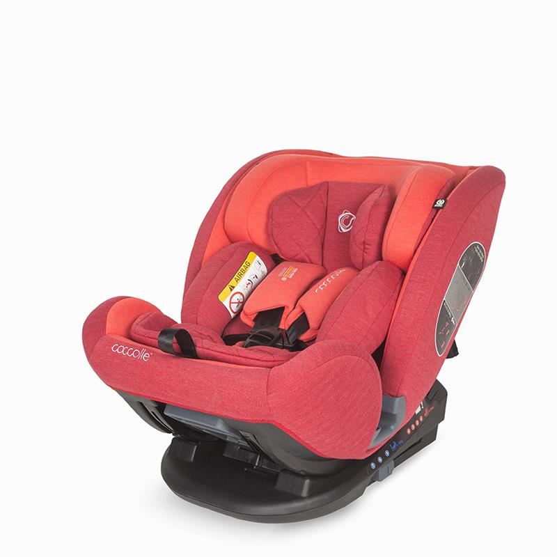 Scaun auto cu Isofix grupa 0-36 kg Coccolle Sedna Aurora Red image 2