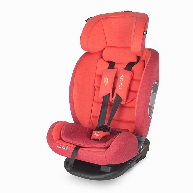 Scaun auto cu Isofix grupa 0-36 kg Coccolle Sedna Aurora Red image 5