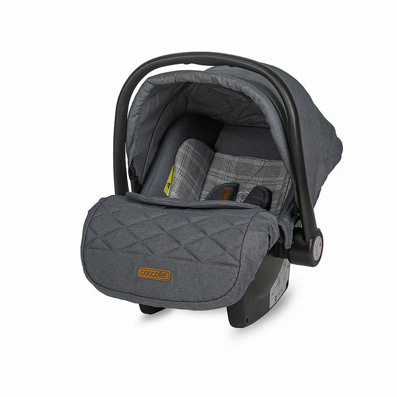 Carucior transformabil 3in1 Coccolle Ambra Urban Grey image 1