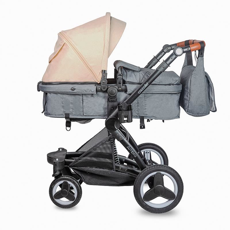 Carucior transformabil 3in1 Coccolle Ambra Safari Beige 2021 image 3