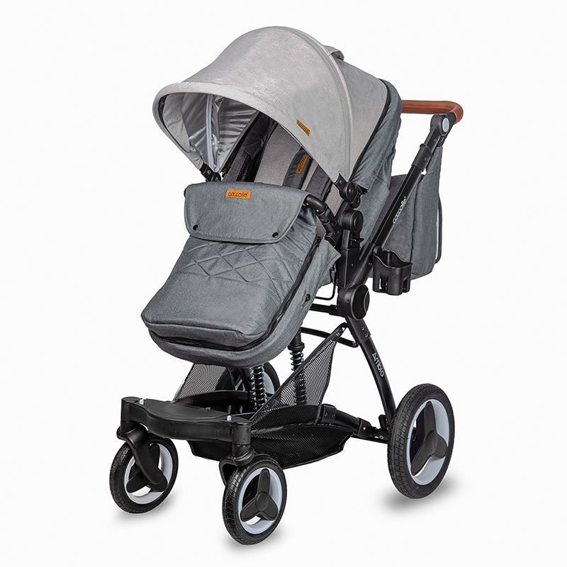 Carucior transformabil 3in1 Coccolle Ambra Urban Grey 2021 image 6