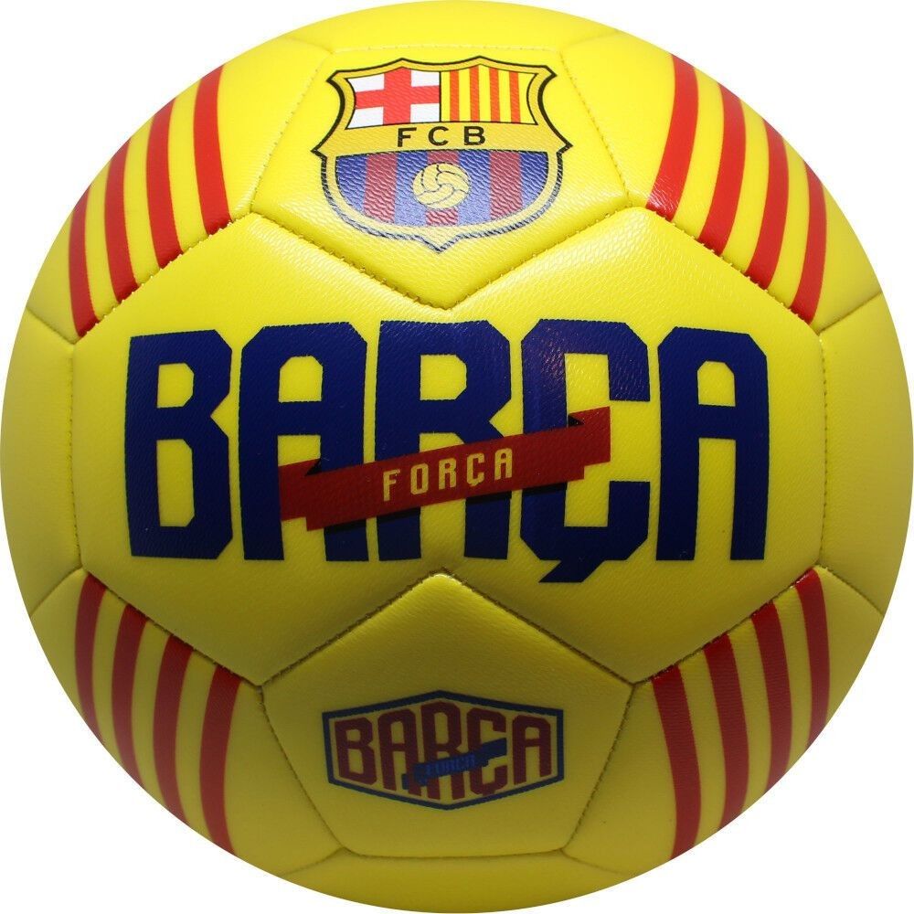 Minge de fotbal FC Barcelona CATALUNYA Yellow marimea 5 image 1