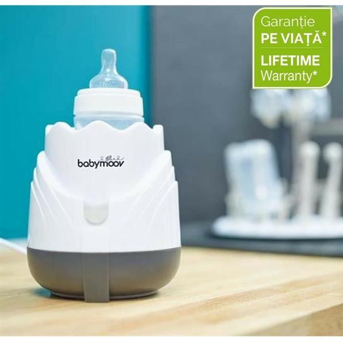 Babymoov – Incalzitor pentru biberoane (recipiente) Warmer Tulip Cream