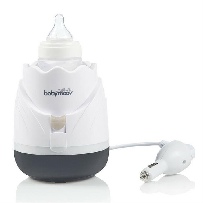 Babymoov –Incalzitor de biberoane (recipiente) pentru casa si masina Tulip Cream image 1