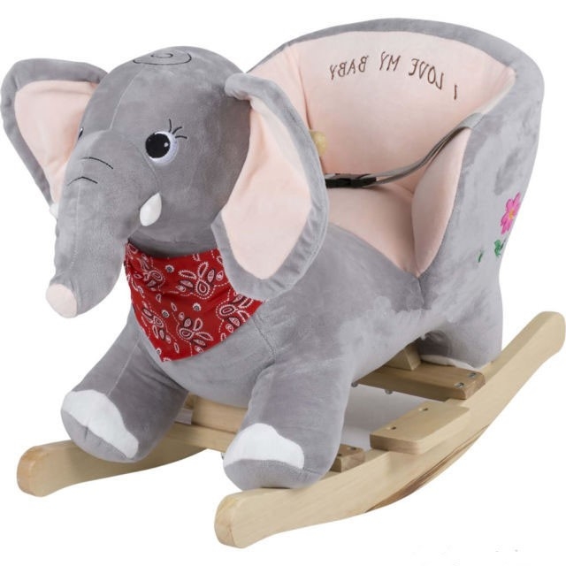 BabyGo - Balansoar cu sunete Elefantul Curios image 2