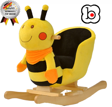 BabyGo - Balansoar cu sunete Albinuta Harnicuta image 1