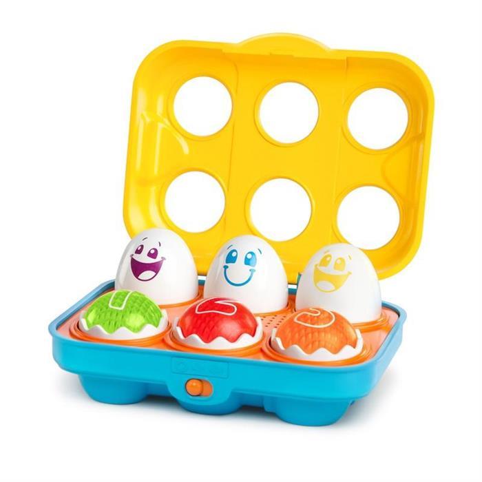 Bright Starts - Jucarie Put N Shake Eggs  - Giggling Gourmet