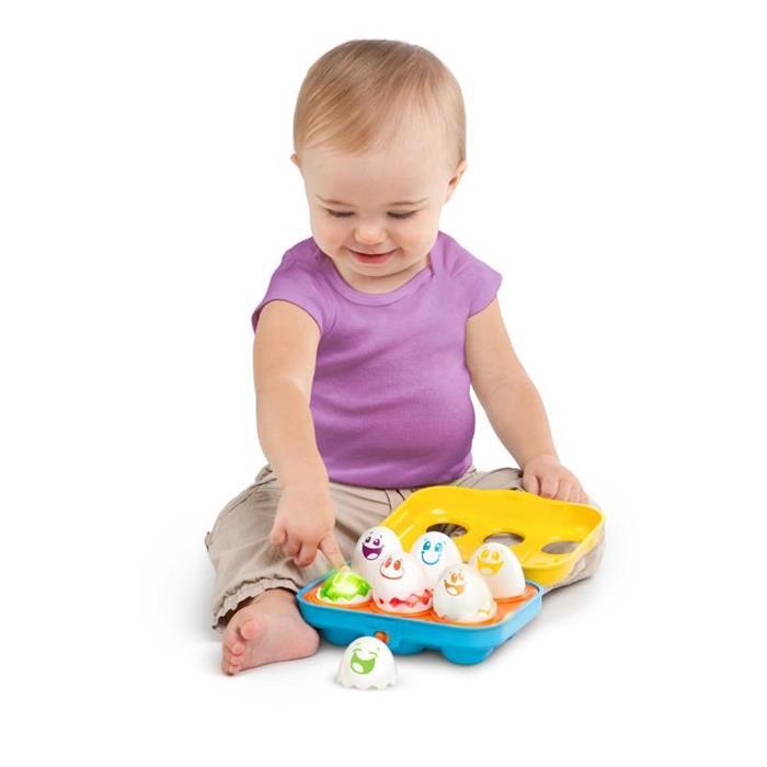 Bright Starts - Jucarie Put N Shake Eggs  - Giggling Gourmet image 4