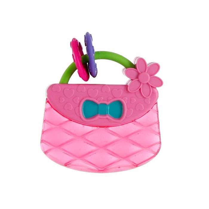 Bright Starts - Posetuta Pretty In Pink Carry & Teethe Purse