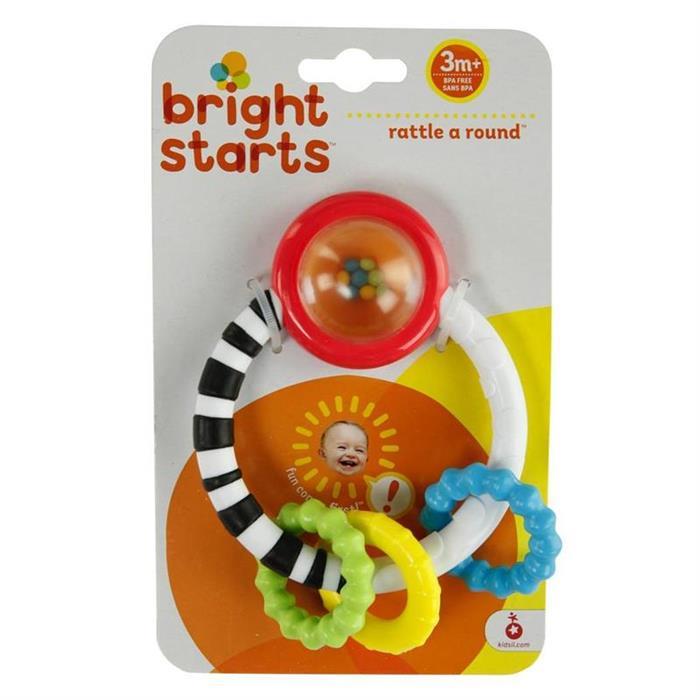 Bright Starts - Jucarie New Rattle A Round image 1