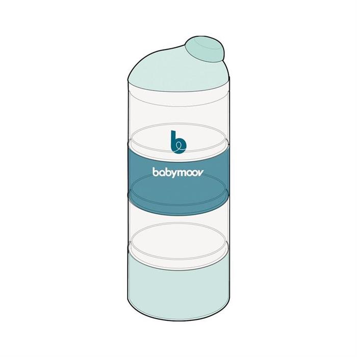 Babymoov – Dozator lapte praf Artic Blue image 1