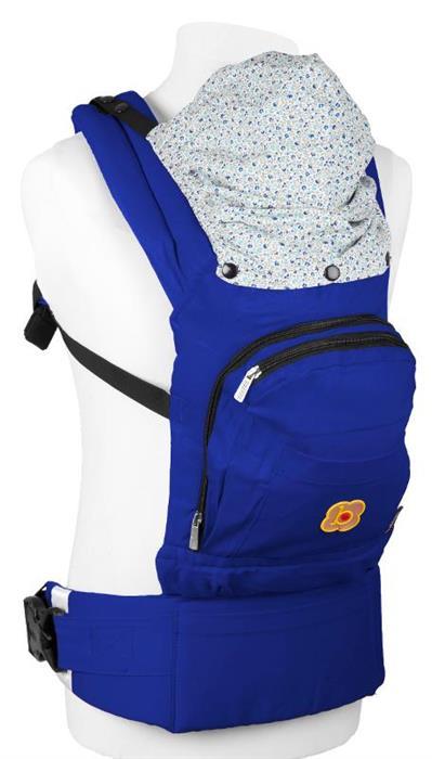 BabyGo - Marsupiu anatomic Cangoo Active Air Navy image 1
