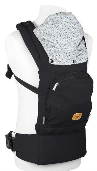 BabyGo - Marsupiu anatomic Cangoo Active Air Black image 2