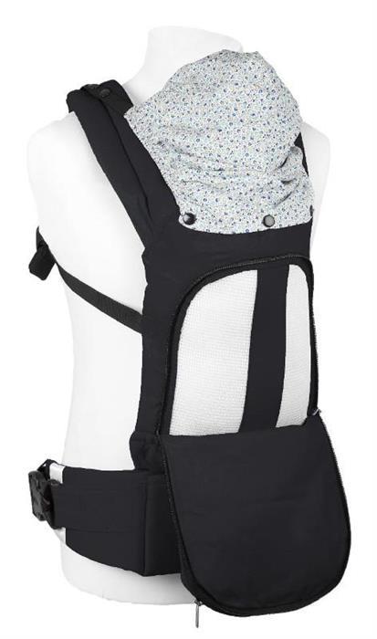 BabyGo - Marsupiu anatomic Cangoo Active Air Black image 3