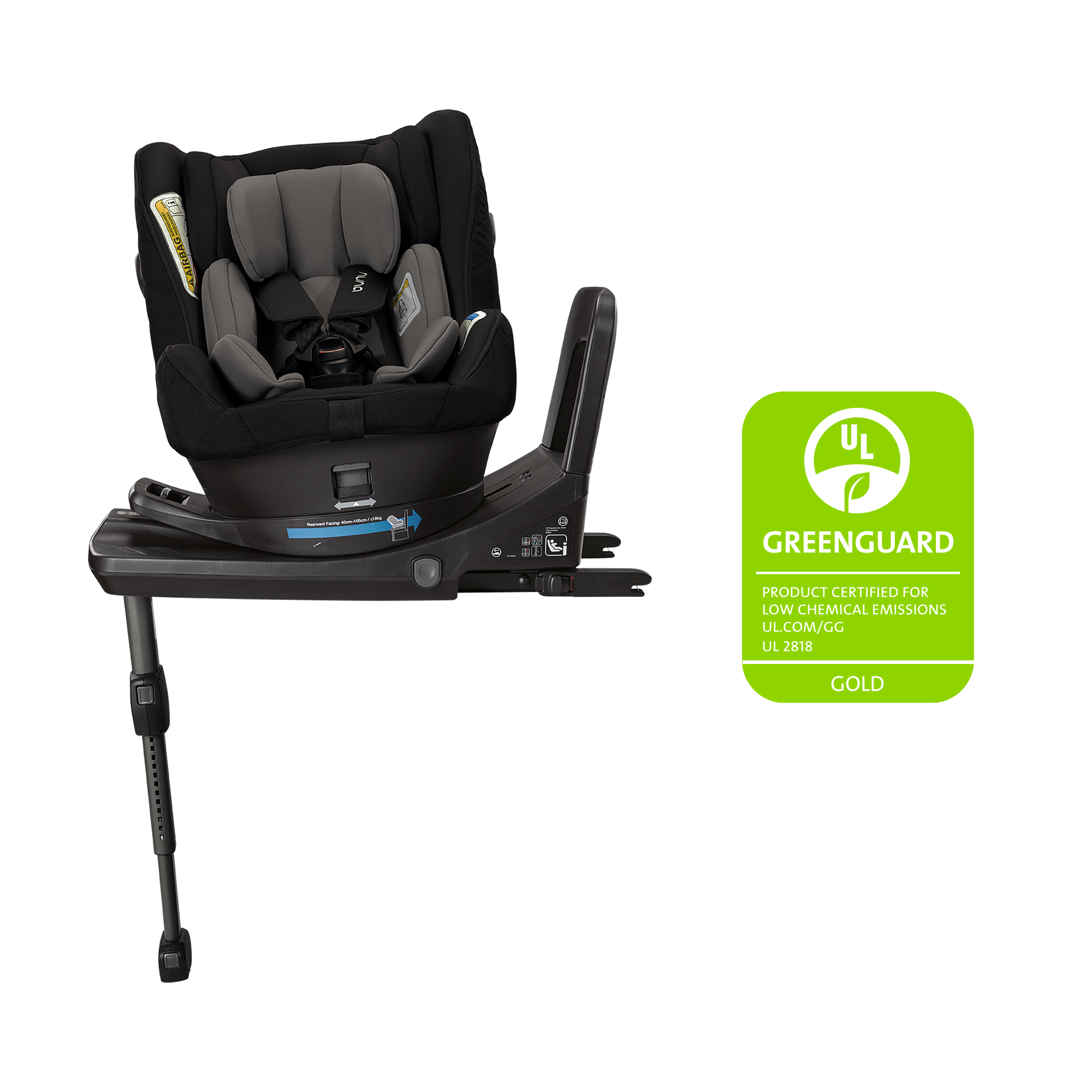 Nuna - Scaun auto rear facing Norr Caviar, 0-18 kg image 15