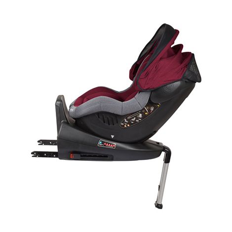 BabyGo – Scaun auto ISO Rotativ 360° - Rosu image 6